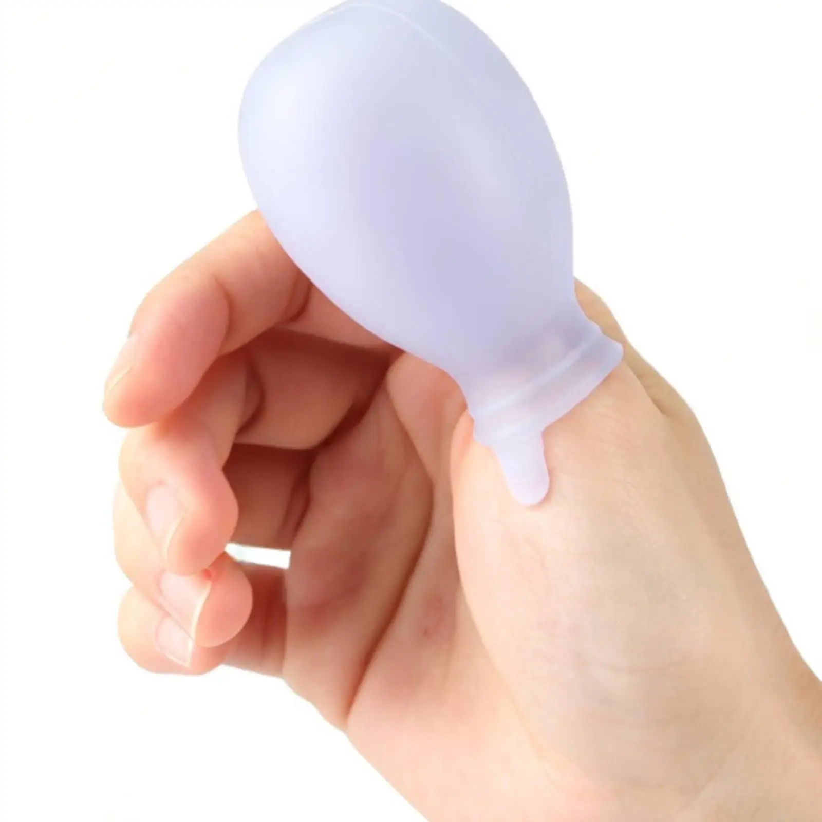 Reusable Finger Guard with Tapered Opening Flexible Silicone Finger Guard