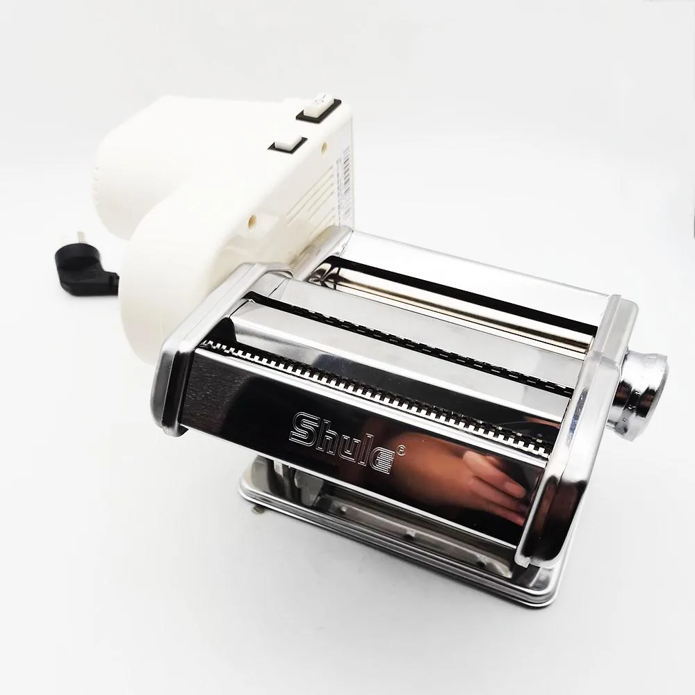 Automatic electric pasta noodle machine home stainless steel Lasagne Spaghetti Tagliatelle Ravioli Dumpling Maker Machine