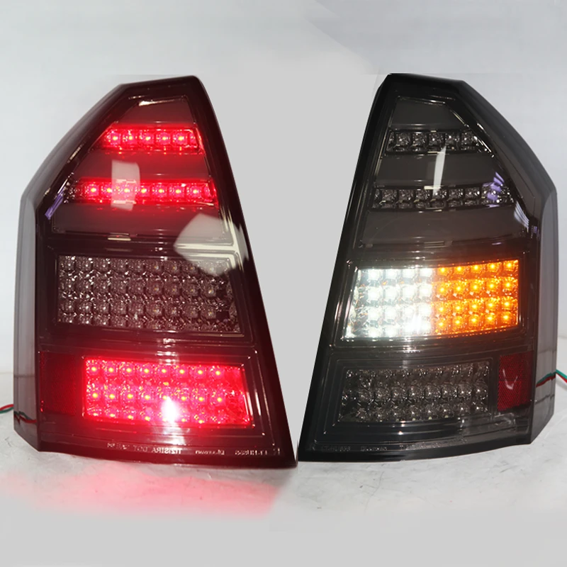 

LED Tail Lamp For Chrysler 300C Back Rear Light 2005-2008 Year Smoke Black Color