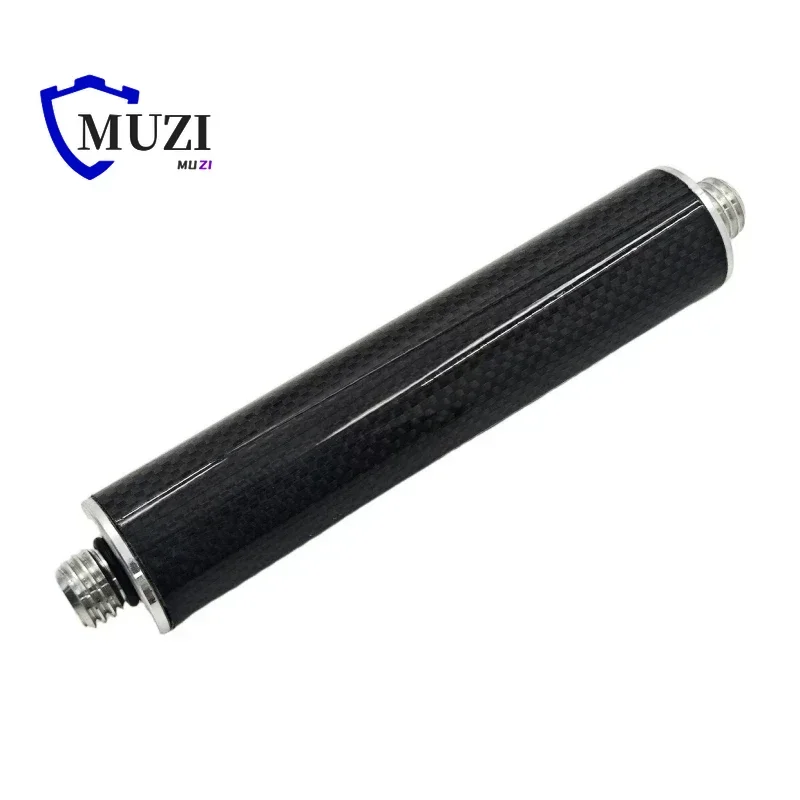 Brand New 10/20/30/40/50/60CM Carbon Fiber Pole Antenna Extend Section Pole Surveying Pole GPS Rod Diameter 25mm 5/8 X 11 Thread