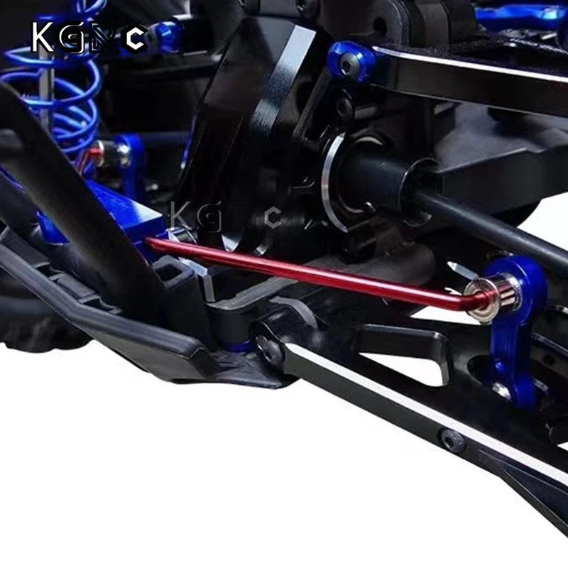 Metalowy zestaw przedniego i tylnego drążka stabilizującego do 1/5 Traxxas X-Maxx XMAXX RC ulepszenia samochodów części akcesoria