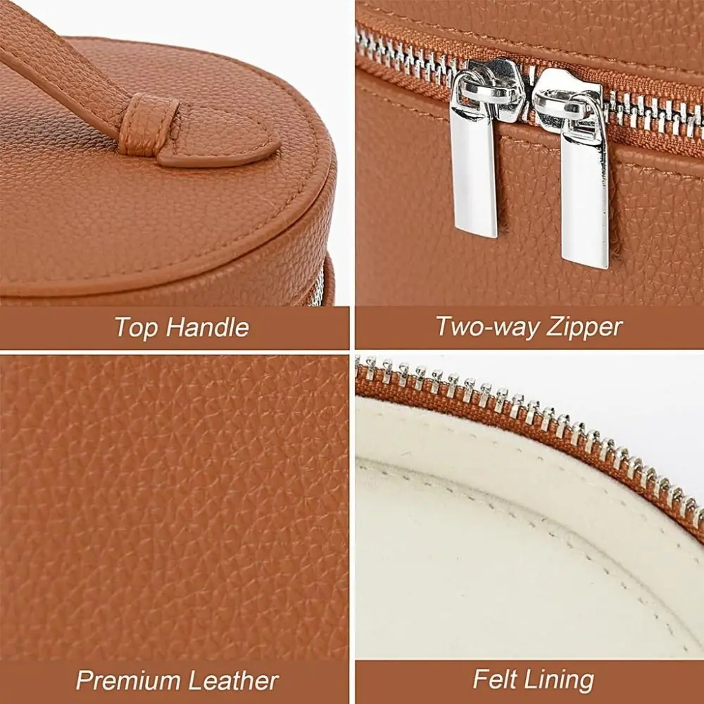 

Fashion Tote Makeup Bag Portable Waterproof Cosmetic Pouch PU Multifunctional Toiletry Bag