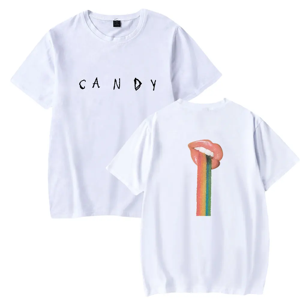 Rosalia Candy HENTAI Merch T-shirt imprimé pour hommes et femmes, Streetwear d'été, Chemise Harajuku à manches courtes