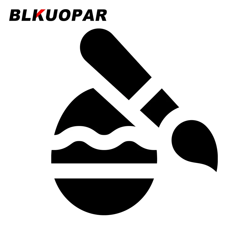 

BLKUOPAR For Easter Egg Decals RV Vinyl Material Car Stickers Campervan Waterproof Refrigerator Sunscreen Funny Decoration