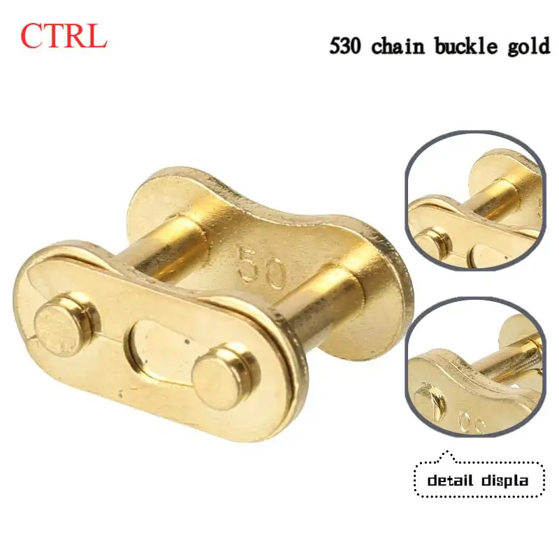 Motorcycle chain buckle link 530 chain buckle with O-ring chain lock chain connector main joint link
