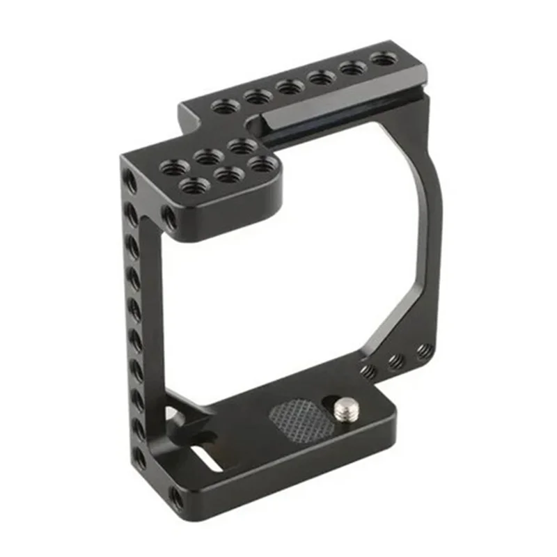

Classy-Camera Cage Frame With NATO Rail For Sony A6000 / A6300 / A6400 / A6500 / A6600 Canon Eos Cage Rig