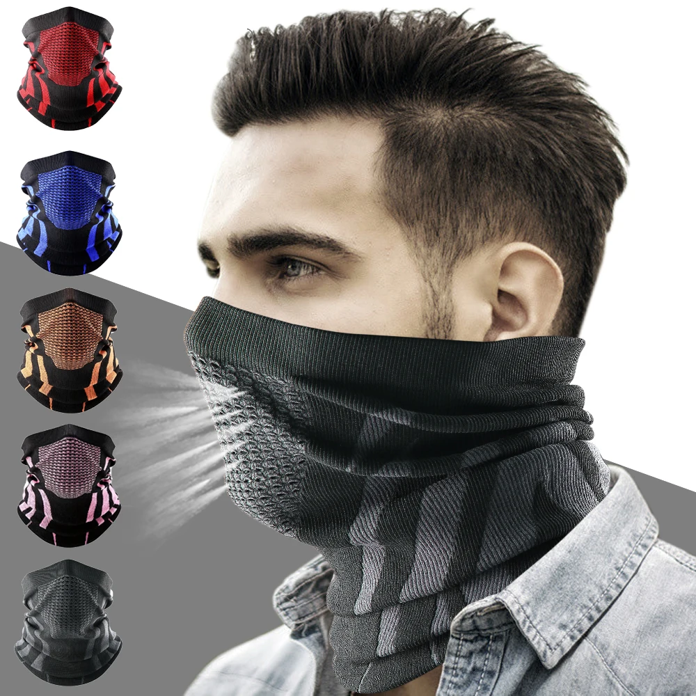 

Thermal Breathable Face Mask Neck Gaiter Multi Sport Cycling Ski Hiking Windproof Scarf Unisex Winter Outdoor Accessories