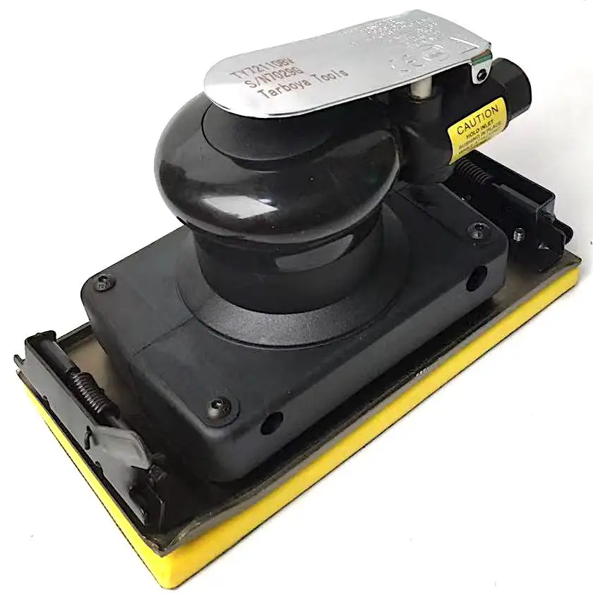 High Speed Random orbit for a Smooth, Finished Appearance. Spring Clamps for Quick Sheet Changes Industrial Application