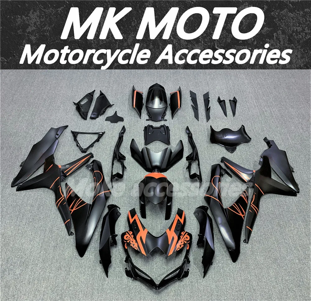 

Moke moto Motorcycle Fairings Kit Fit For gsxr600/750 2008 2009 2010 Bodywork Set High Quality ABS Injection NEW Carola Orange
