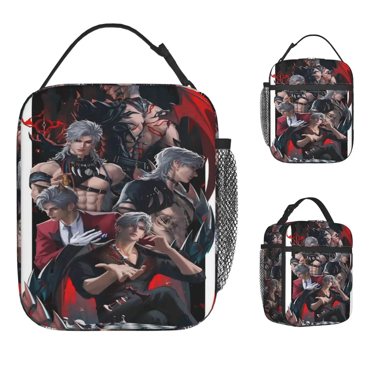 Sylus Love And Space Lunchtasche Game Love And Deepspace Tragbare Lunchbox für Kinder, Schule, Kühltasche, Thermo-Tragetasche, Handtaschen