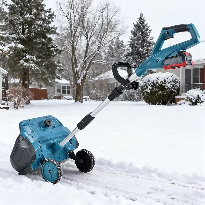 Customizable Home Use Cordless Electric Snow Shovel Battery Operated Plow Efficient Snow Removal Machines