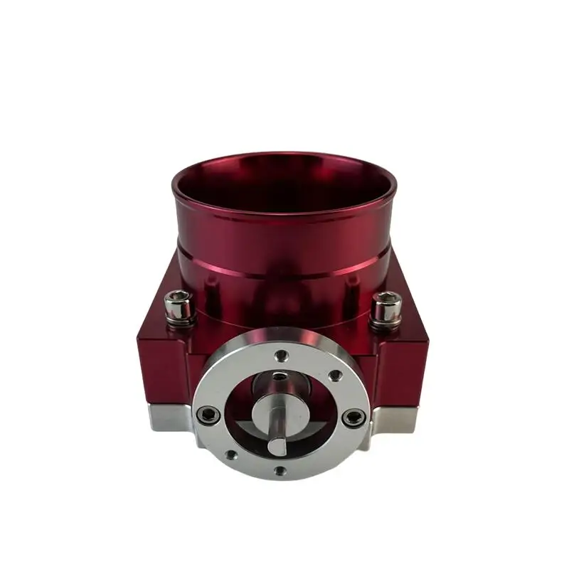 Numerical control machining 80mm engine throttle body custom parts manufacturing