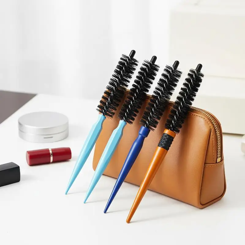 1/2Pcs Salon Hair Curling Brush 16mm/22mm Mini Twist Round Brush For Root Volume Hair Styling Combs Hairdrerssing Tools