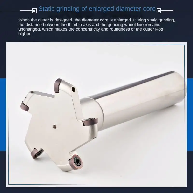 قضيب قاطع الطحن بالقوس على شكل حرف T باستخدام الحاسب الآلي، شريط قاطع الطحن على شكل أنف مستدير TMR، شريط قاطعة الطحن بحافة مشقوقة R2.5R3 #4