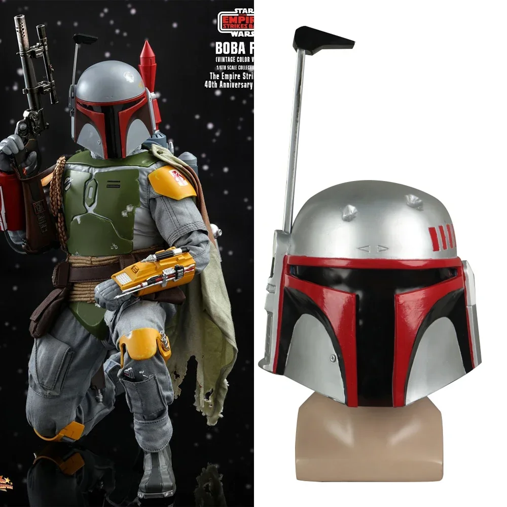 

SW Шлем BOBA FETT Маски Косплей Boba Fett Винтажная цветная версия The Empire Strikes Back Коллекция 40-летия