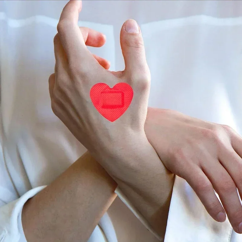 Heart Bandage Sticker Set 3