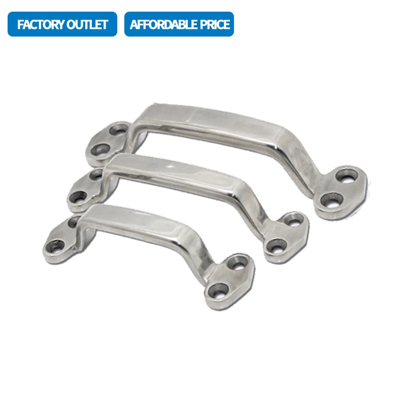 

Surface Mounted 304 Stainless Steel Handle Accessories Cabinet Door Solid Thickened Simple Large Handle