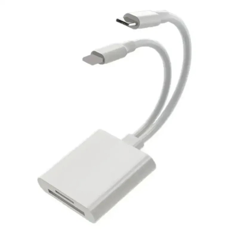 High Speed SD Card Reader 2 in 1 Lightning USB C Dual Slot Micro TF Card Adapter Fast Data Transfer for Camera Photographer view 6