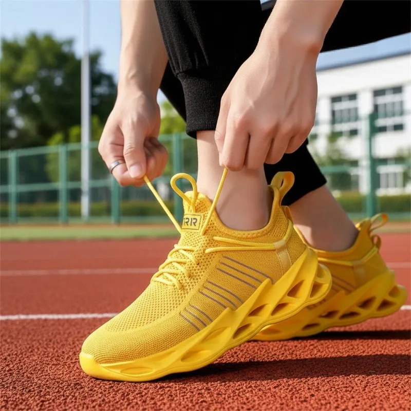 

MAEDEF Men Casual Sneakers Man Running Sports Shoes Mesh Breathable Jogging Shoes for Men Outdoor Trekking Shoes Men's Sneakers