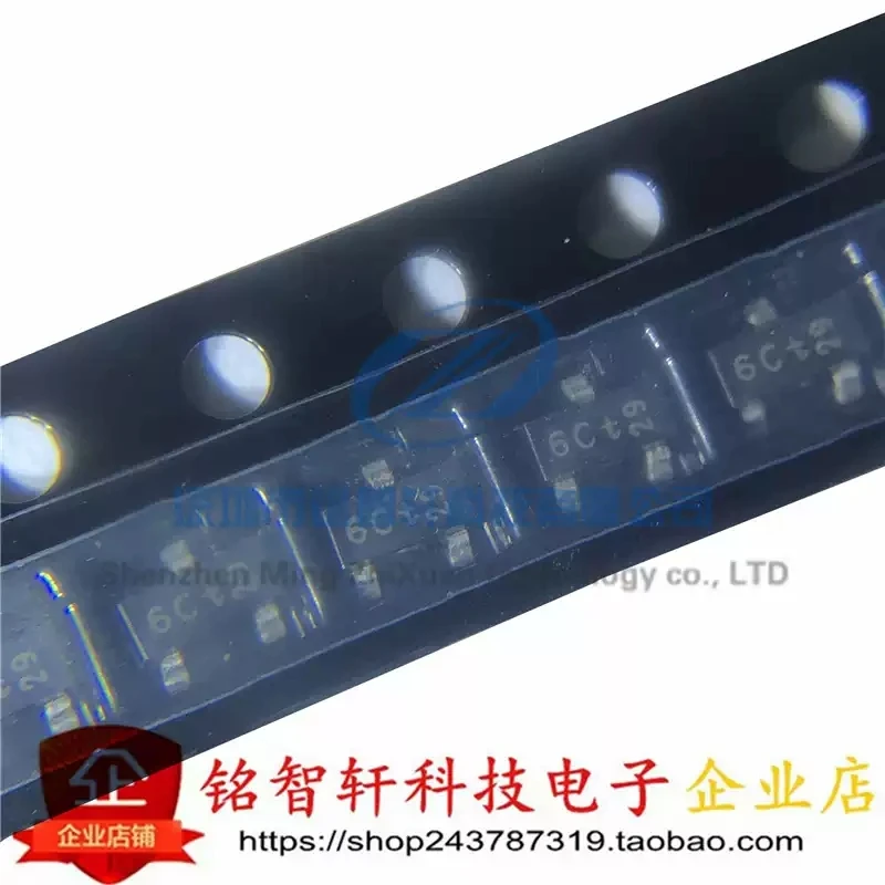 Surface mount transistor BC817-40 silk screen 6CW 6CT SOT23 imported with original packaging
