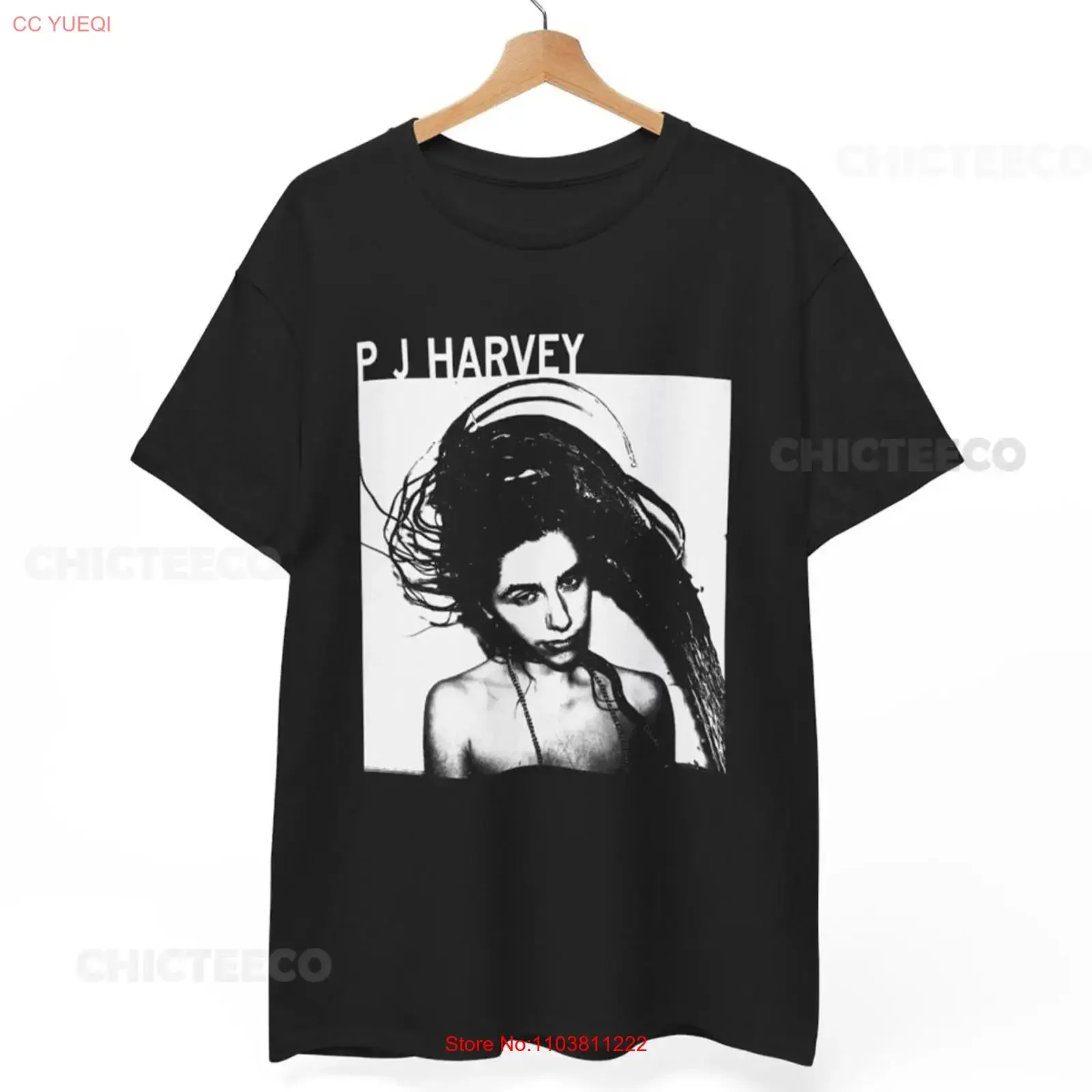 Футболка PJ Harvey Rid Of Me Musci в готическом стиле, рок-панк-ролл, винтажная, дышащая, растянутая, удобная, мягкая, повседневная