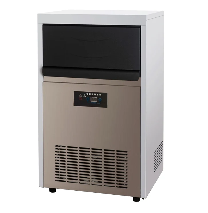 Household Compact Countertop Automatic Compressor Cooling  Bullet Ice Cube Fast Freezing Ice Maker Making Machine