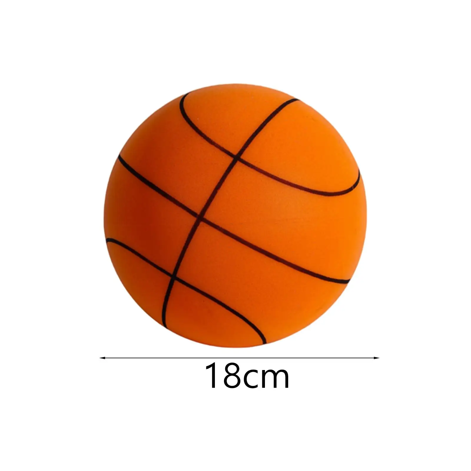 Silent Kids Sports Ball 18cm Party Favors Soft Easy to Grip Kids Toys Ball