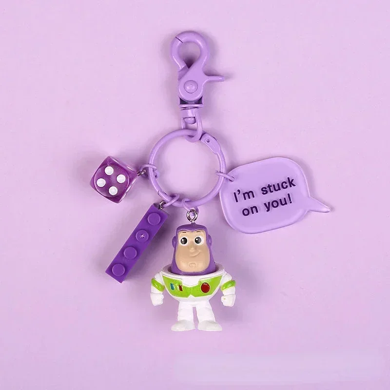 Buzz Lightyear Woody Alien Men and Women New Cute Creative Cartoon Doll Model Bag Decorative Pendant Keychain Gift Wholesale