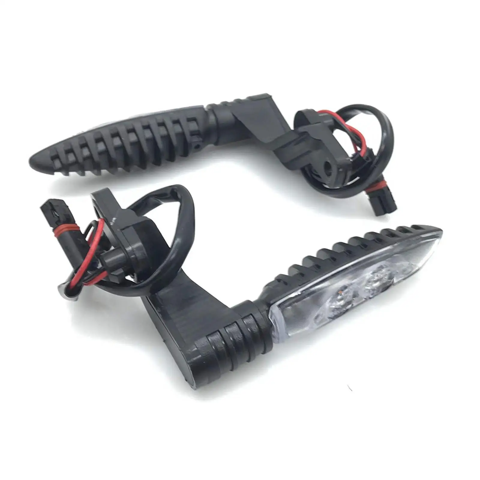 Motorcycle Rear Turn Lights 2Pcs Transparent Cover Flasher Lighting Repalcement Lamp for F700 GS C600GT C650