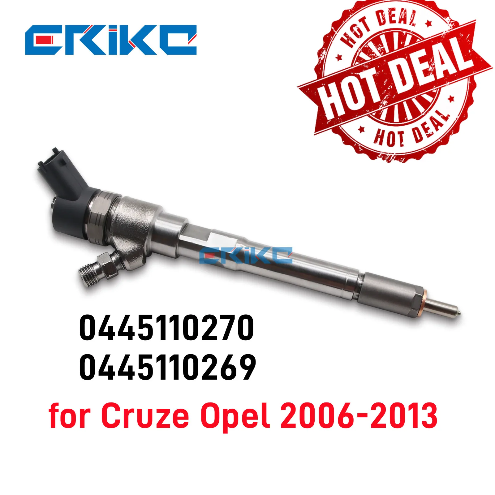 0445110270 Engine Fuel Injector Compatible for Cruze Opel 2006-2013 0445110269 Common Rail Injector