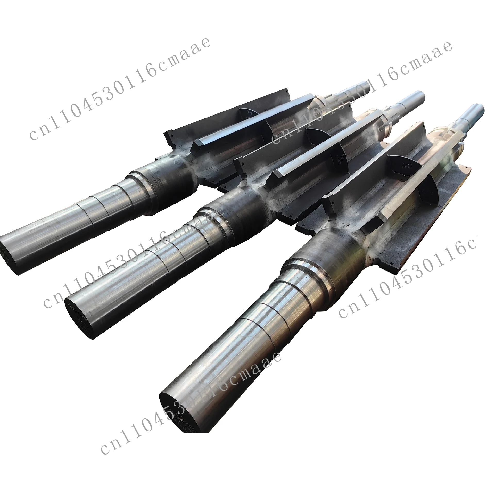 42CrMo forged numerical control machining drive shaft for reducer input/output shaft, heat treated industrial drive shaft
