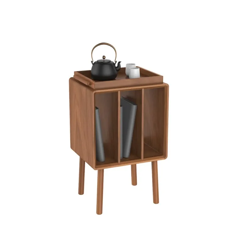 North American black walnut edge few, new Chinese solid wood magazine rack