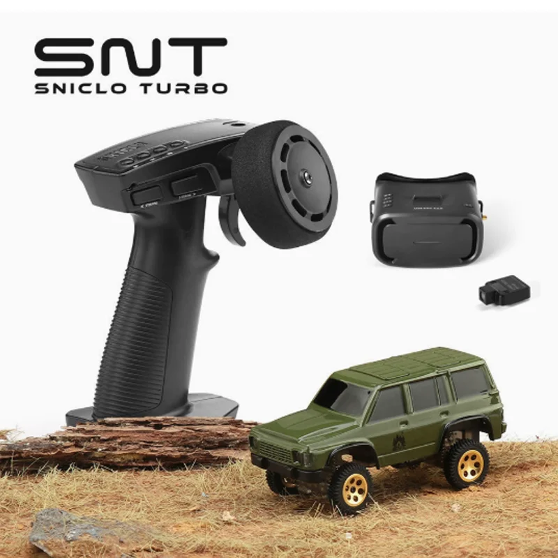 3005 Sniclo Wireless Immersive Fpv Remote Control Car Rc Four-Wheel Drive Climbing Car Toy Boy Off-Road Vehicle 1:64 Camera Gift