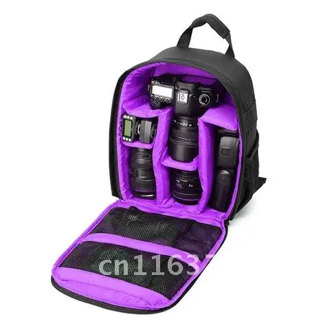 

Video Digital DSLR Bag Multi-Functional Camera Backpack Outdoor Waterproof DSLR Camera Photo Bag Carrying Case For Nikon Canon