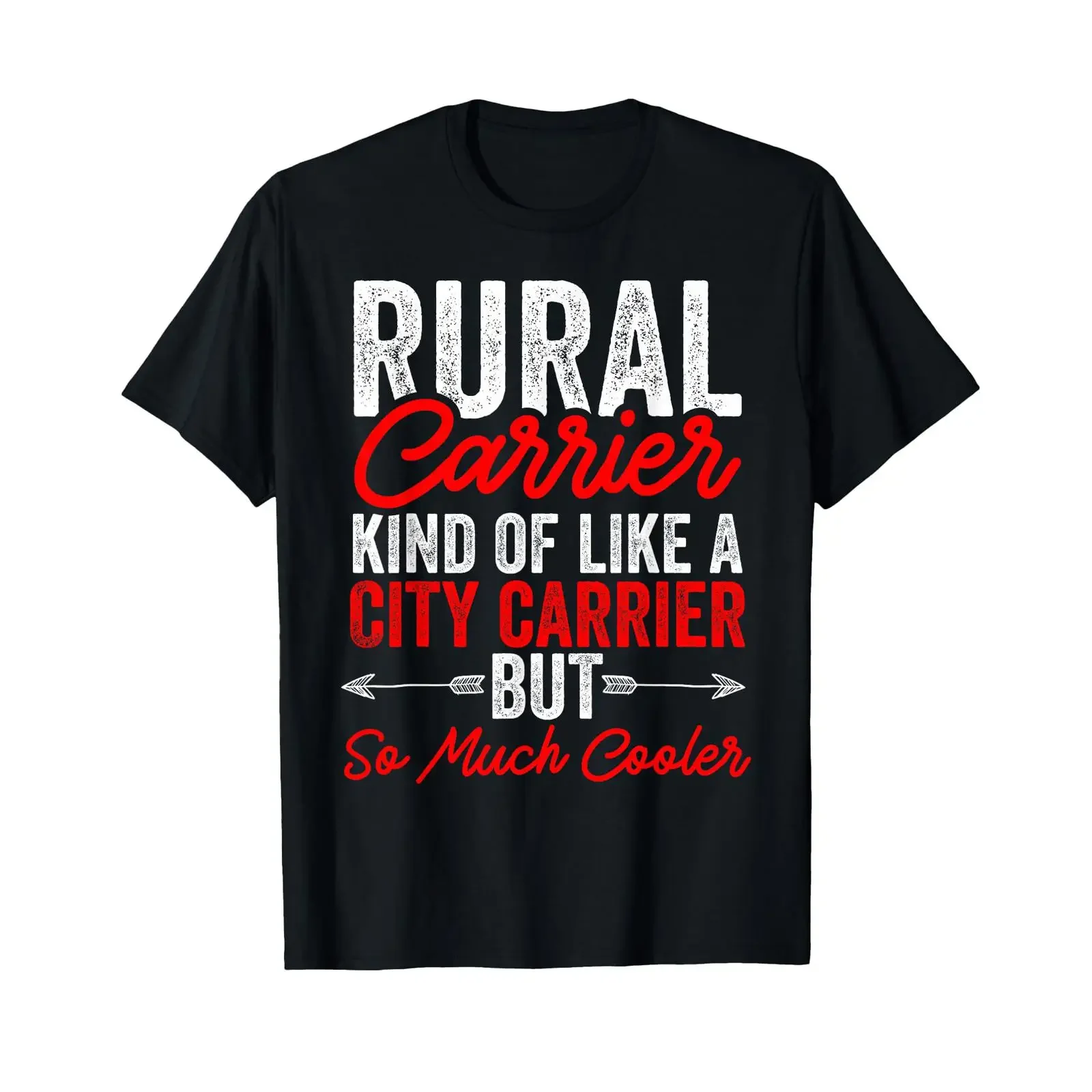 Rural Carrier Postman Delivery Post Worker T Shirt vintage Washed Comfortable Soft Top For Everyday Wear Breathable Stylish