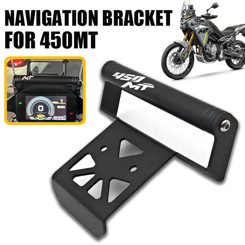 

Motorcycle Phone Mount Bracket For CFMOTO CF 450MT 450 MT mt 2024 2025 GPS Navigation Bracket Holder Anti-Vibration Phone Stand