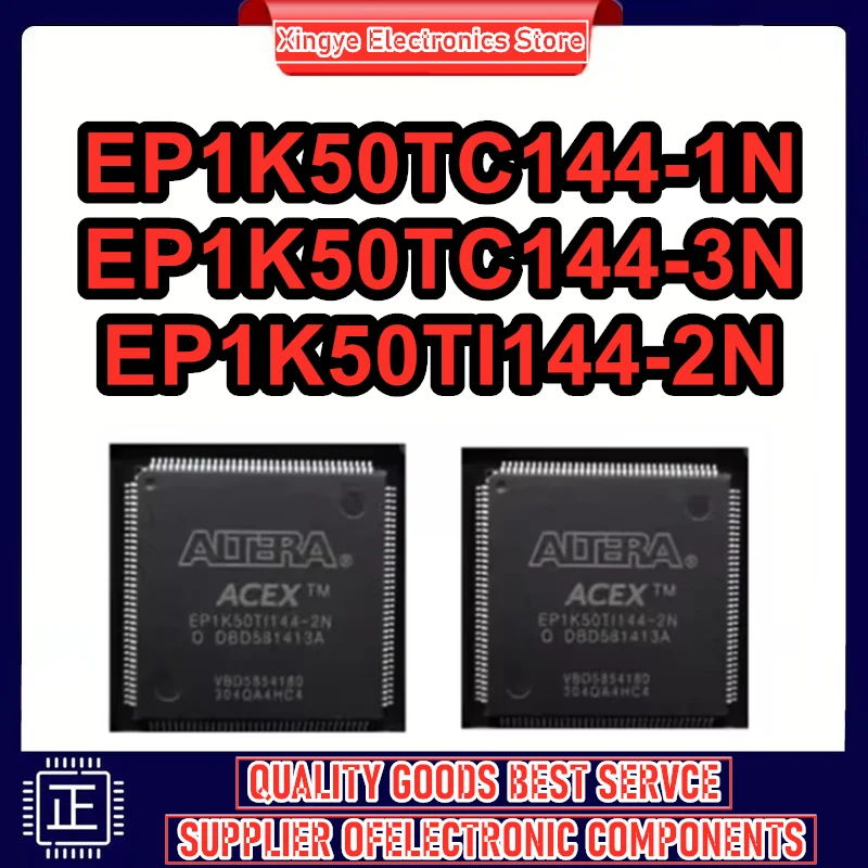 

Микросхемы EP1K50TC144-1N, EP1K50TI144-2N, EP1K50TC144-3N в наличии