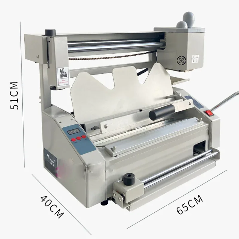 Hot Melt Glue Binding Machine D30 Temperature Glue Binding Machine Office Tender Cover Back Glue Binding Machine