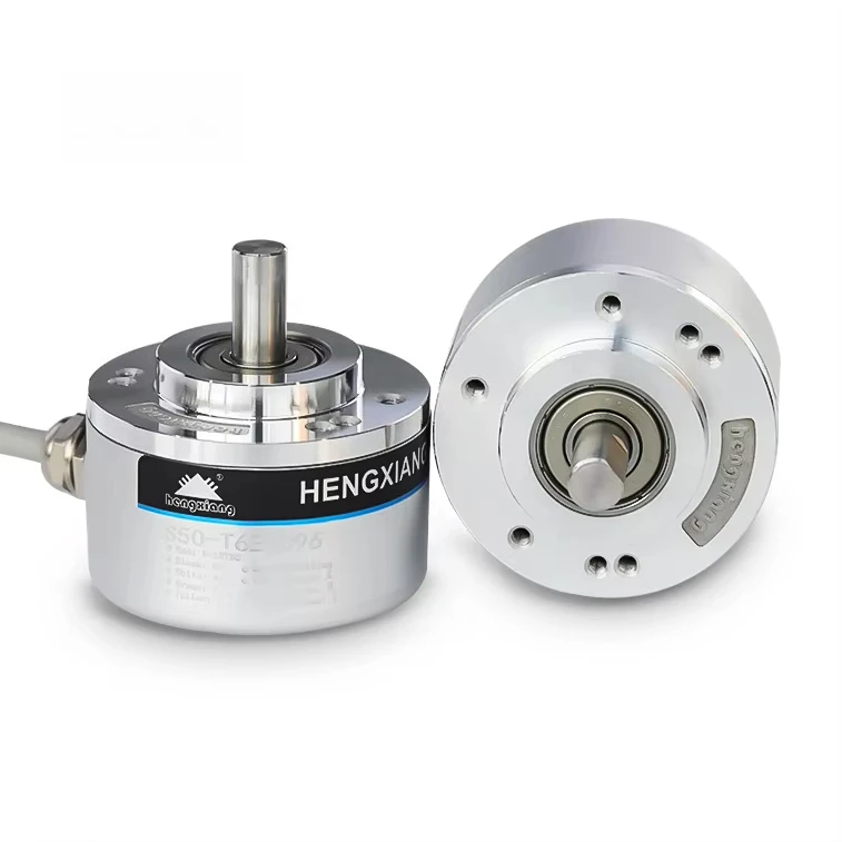

Hengxiang S50 8mm rotary shaft encoder 6000 rpm incremental encoder 1024 24v 500 ppr encoder