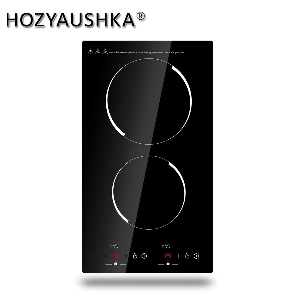 Induction cooker 3000W high power 2 heads household and commercial intelligent multifunctional integrated child lock HOZYAUSHKA