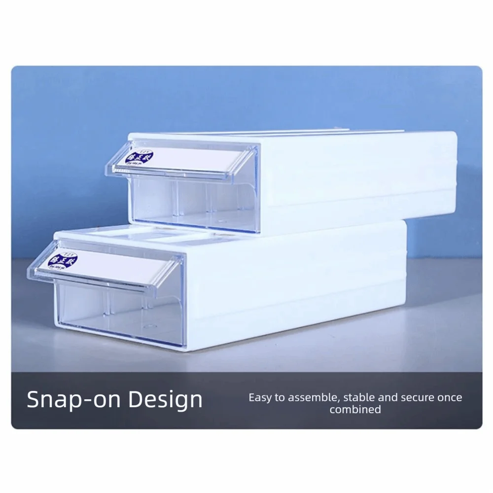 Multicolor Drawer Style Storage Box Plastic Hardware Parts Sorting Organizing Boxes Shelves Component Screws Toolbox
