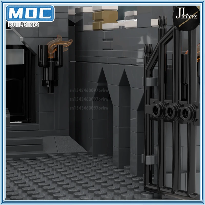 ชุดตัวต่อ MOC พร้อมฐานตั้งโชว์ รูปแบบวิหารยาวิน 4 ห้องประชุมใหญ่ ของเล่นตัวต่อ DIY ของขวัญ