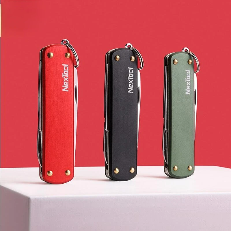 Youpin NexTool Multifunction Mini Knife Scissors Screwdriver Pocket Folding Knife Creative Tool Outdoor Survive Clip Cutter