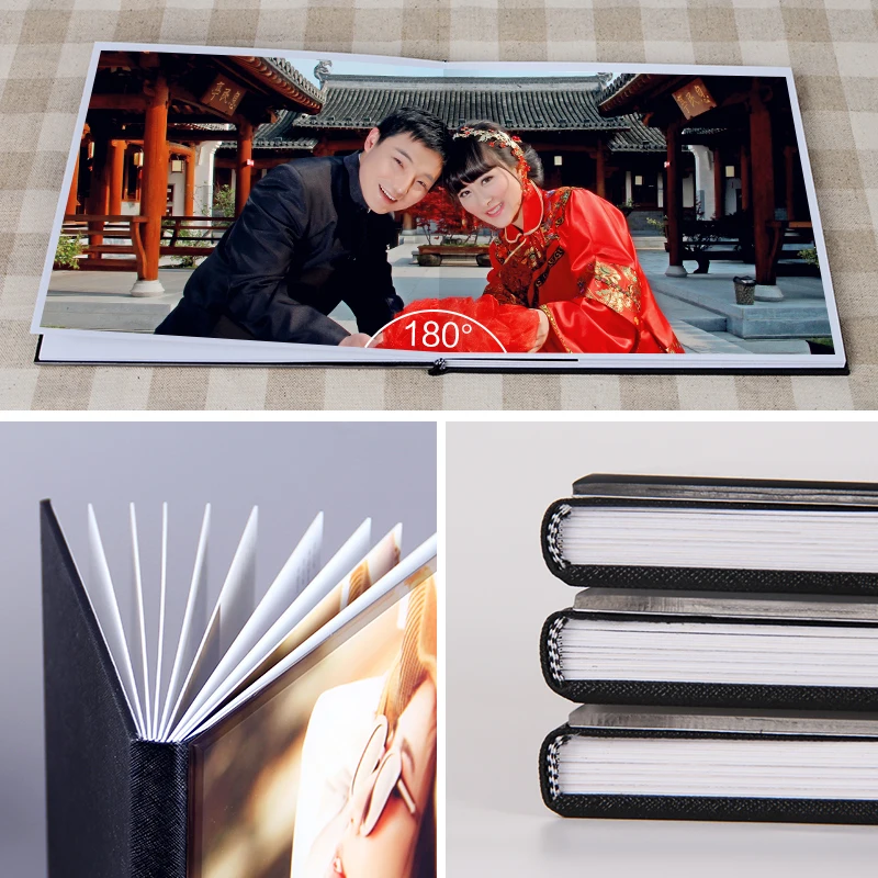 Custom Made Photo Book Crystal PhotoBook Photograph Album  Photo Book Free Design Lovers Gift Photo Print