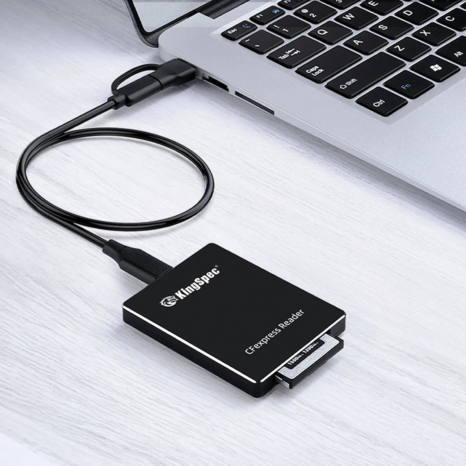 KingSpec – lecteur de cartes USB CFexpress Type B, 10 Gbps, adaptateur Gen2, câble pour SLR, accessoires pour ordinateur portable