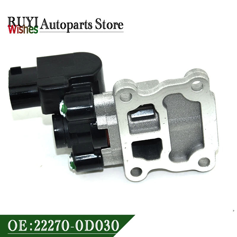 New 22270-0D030 22270-22050 22270-22010 For Chevrolet Prizm Toyota Corolla 1.8L Idle Air Control Valve 222700D030 2227022050