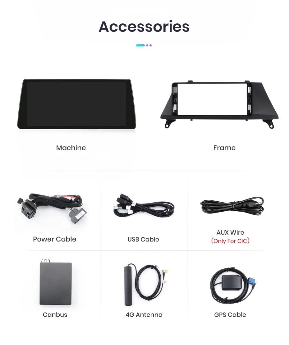 Junsun 12,3 "Wireless Carplay Android Auto Auto Radio Für BMW X5 E70 X6 E71 2007-2014 CCC 4G WiFi GPS Intelligente Systeme Stereo – Detail 21