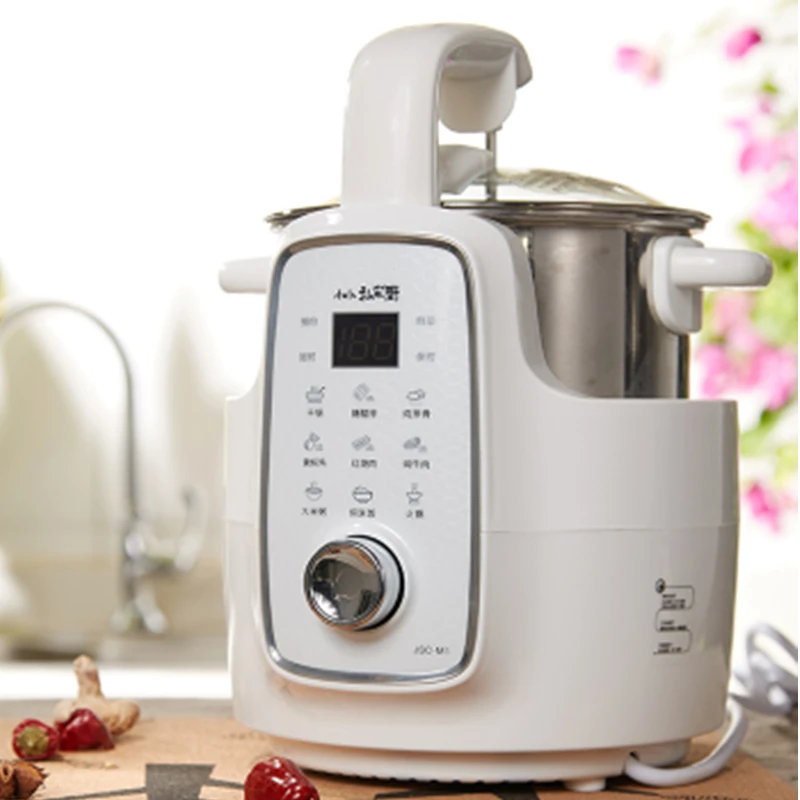 Smart Mini Frigideira Elétrica, Máquina de cozinhar automática, Máquina de cozinhar inteligente, Cozinha Particular, M1 Aquecimento Elétrico De Macarrão De Aquecimento, Preguiçoso