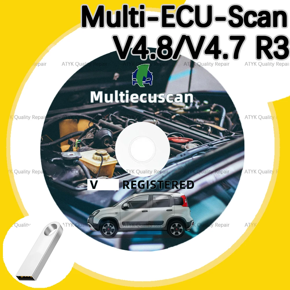 

V4.8 Multi ECU Scan with keygen Automobiles and car parts multi ecu scan v4.7 r3 diagnostic pour voiture inspection tools Device