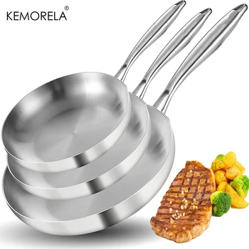 Stainless Steel Frying Pan 1